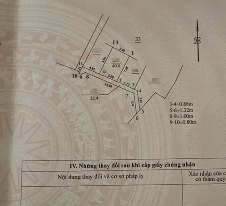 ÁN 40M2 ĐẤT - LIÊN MẠC – NGÕ Ô TÔ 7 CHỖ ĐỖ CỔNG – KHU VỰC TIỀM NĂNG TĂNG GIÁ MẠNH – GIÁ 4,95 TỶ CÒN TL.